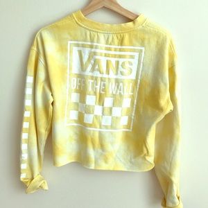 Vans Tie Dye Crop Sweater